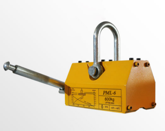 永磁吸盤用于五金加工廠金屬工件的搬運